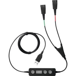 Jabra Link 265 kabel audio USB2.0 2x QD Czarny Jabra