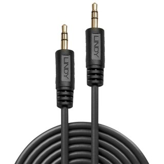 Lindy 35641 kabel audio 1 m 3.5mm Czarny Lindy