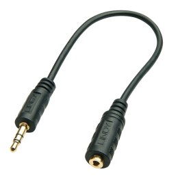 Lindy 35699 kabel audio 20 m 3.5mm 2.5mm Czarny Lindy