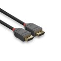 Lindy 36480 kabel DisplayPort 0,5 m Czarny Lindy