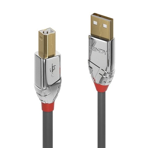 Lindy 36642 kabel USB 2 m USB 2.0 USB A USB B Szary Lindy