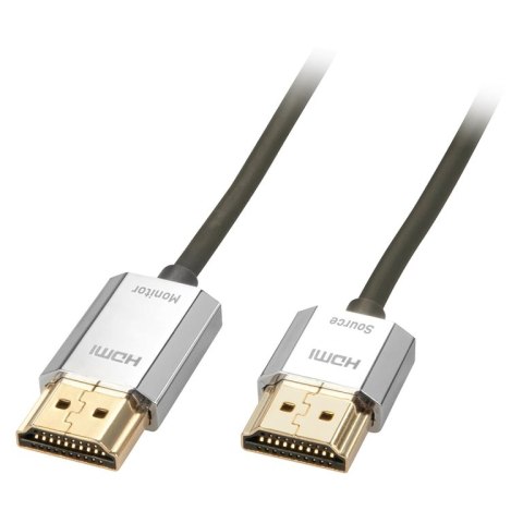 Lindy 41676 kabel HDMI 4,5 m HDMI Typu A (Standard) Czarny, Złoto, Srebrny Lindy