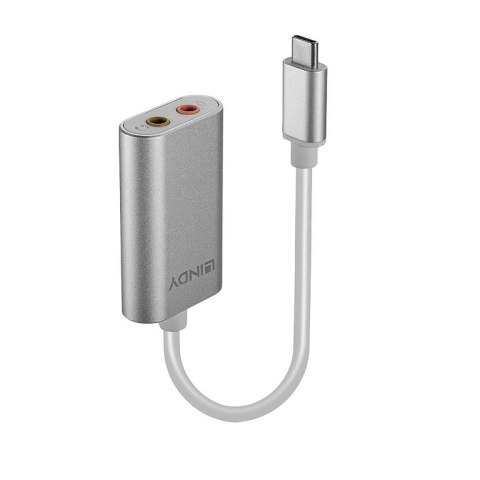 Lindy 42711 kabel do telefonu Biały USB C 3.5mm Lindy