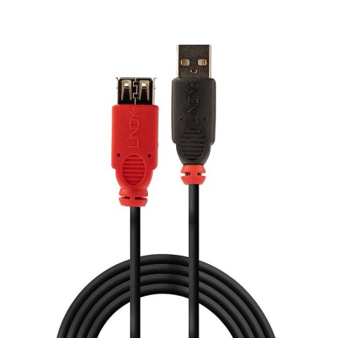 Lindy 42817 kabel USB 5 m USB 2.0 USB A Czarny Lindy