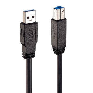 Lindy 43098 kabel USB 10 m USB 3.2 Gen 1 (3.1 Gen 1) USB A USB B Czarny Lindy