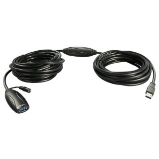 Lindy 43099 kabel USB 15 m USB 3.2 Gen 1 (3.1 Gen 1) USB A Czarny Lindy