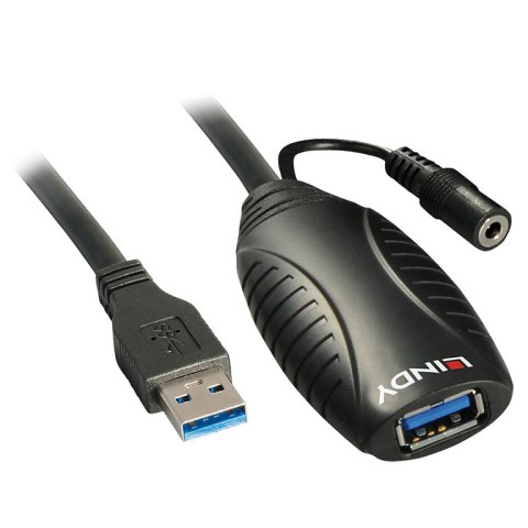 Lindy 43099 kabel USB 15 m USB 3.2 Gen 1 (3.1 Gen 1) USB A Czarny Lindy