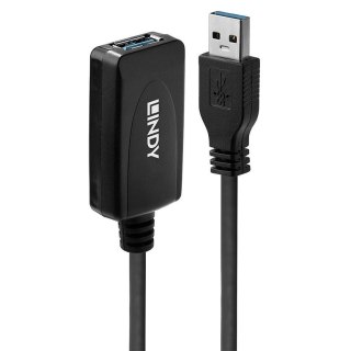 Lindy 43155 kabel USB 5 m USB 3.2 Gen 1 (3.1 Gen 1) USB A Czarny Lindy