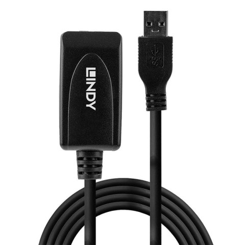 Lindy 43155 kabel USB 5 m USB 3.2 Gen 1 (3.1 Gen 1) USB A Czarny Lindy