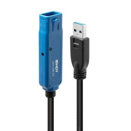 Lindy 43157 kabel USB 10 m USB 3.2 Gen 1 (3.1 Gen 1) USB A Czarny Lindy