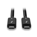 Lindy 31120 kabel Thunderbolt 1 m 40 Gbit/s Czarny Lindy