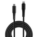 Lindy 31285 kabel Lightning 0,5 m Czarny Lindy