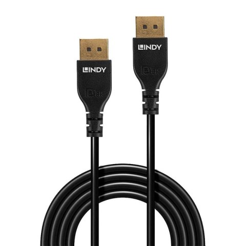 Lindy 36460 kabel DisplayPort 0,5 m Czarny Lindy