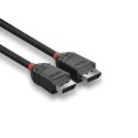 Lindy 36490 kabel DisplayPort 0,5 m Czarny Lindy