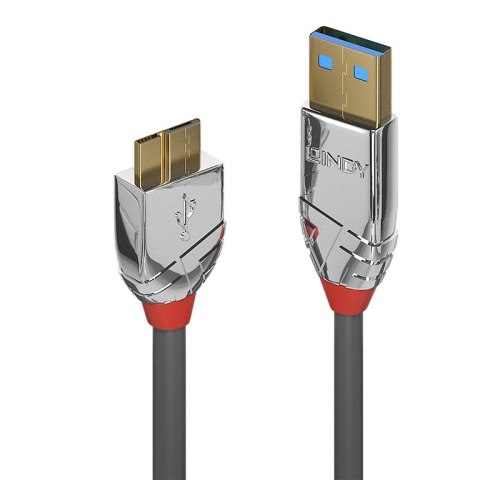 Lindy 36657 kabel USB 1 m USB 3.2 Gen 1 (3.1 Gen 1) USB A Micro-USB B Szary Lindy