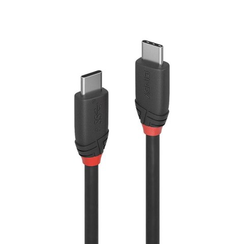 Lindy 36905 kabel USB 0,5 m USB 3.2 Gen 1 (3.1 Gen 1) USB C Czarny Lindy