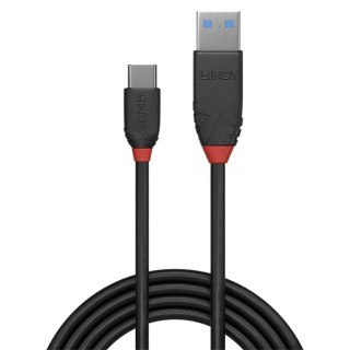 Lindy 36915 kabel USB 0,5 m USB 3.2 Gen 1 (3.1 Gen 1) USB A USB C Czarny Lindy