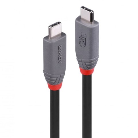 Lindy 36958 kabel USB 2 m USB4 Gen 3x2 USB C Czarny Lindy