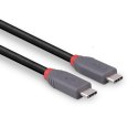 Lindy 36958 kabel USB 2 m USB4 Gen 3x2 USB C Czarny Lindy