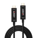 Lindy 38503 kabel USB 15 m USB C Czarny Lindy