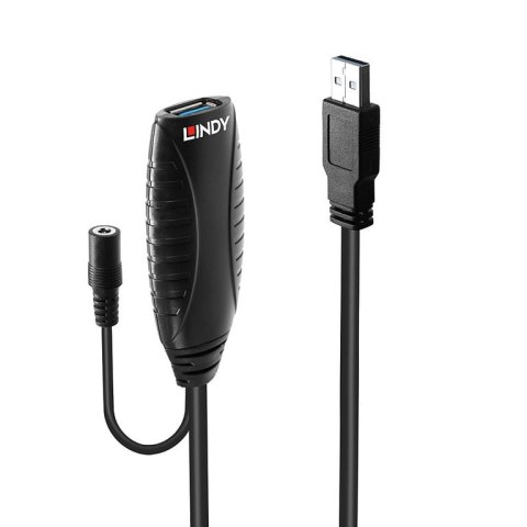 Lindy 43156 kabel USB 10 m USB 3.2 Gen 1 (3.1 Gen 1) USB A Czarny Lindy