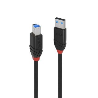 Lindy 43227 kabel USB 10 m USB 3.2 Gen 1 (3.1 Gen 1) USB A USB B Czarny Lindy