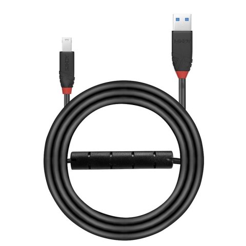 Lindy 43227 kabel USB 10 m USB 3.2 Gen 1 (3.1 Gen 1) USB A USB B Czarny Lindy