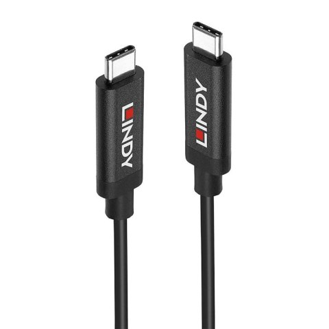 Lindy 43308 kabel USB 5 m USB 3.2 Gen 2 (3.1 Gen 2) USB C Czarny Lindy