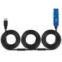 Lindy 43361 kabel USB 20 m USB 3.2 Gen 1 (3.1 Gen 1) USB A Czarny Lindy