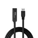 Lindy 43376 kabel USB 10 m USB 3.2 Gen 1 (3.1 Gen 1) USB A USB C Czarny Lindy