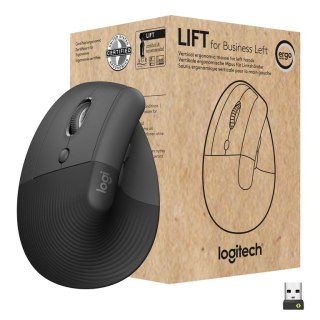 Logitech Lift for Business myszka Po lewej stronie RF Wireless + Bluetooth Optyczny 4000 DPI Logitech