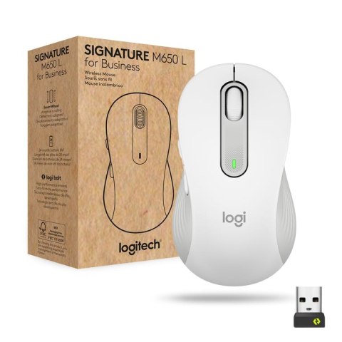 Logitech Signature M650 for Business myszka Po prawej stronie RF Wireless + Bluetooth Optyczny 4000 DPI Logitech