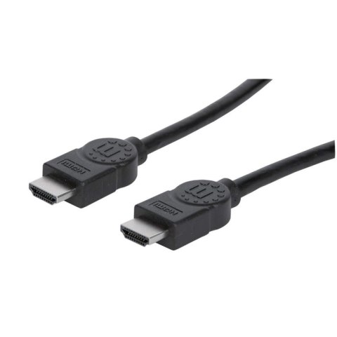 Manhattan 323215 kabel HDMI 2 m HDMI Typu A (Standard) Czarny Manhattan