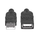 Manhattan 338653 kabel USB 1,8 m USB 2.0 USB A Czarny Manhattan