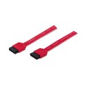 Manhattan 340700 kabel SATA 0,5 m SATA 7-pin Czerwony Manhattan