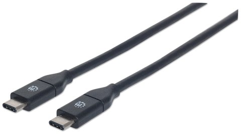 Manhattan 353526 kabel USB 1 m USB 3.2 Gen 2 (3.1 Gen 2) USB C Czarny Manhattan