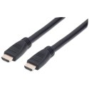 Manhattan 353977 kabel HDMI 10 m HDMI Typu A (Standard) Czarny Manhattan