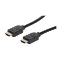 Manhattan 354080 kabel HDMI 2 m HDMI Typu A (Standard) Czarny Manhattan