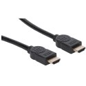 Manhattan 354080 kabel HDMI 2 m HDMI Typu A (Standard) Czarny Manhattan