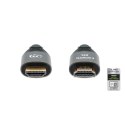 Manhattan 355940 kabel HDMI 2 m HDMI Typu A (Standard) Czarny Manhattan