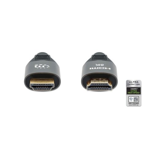 Manhattan 355957 kabel HDMI 3 m HDMI Typu A (Standard) Czarny Manhattan