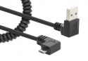 Manhattan 356237 kabel USB 1 m USB A Micro-USB B Czarny Manhattan