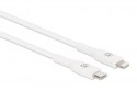 Manhattan 394529 kabel do telefonu Biały 2 m USB C Lightning Manhattan