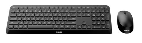 Philips 3000 series SPT6307B/26 klawiatura Dołączona myszka RF Wireless QWERTY Angielski Czarny Philips