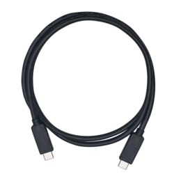 QNAP USB3.1 GEN2 10G 1.0M TYPE-C TO TYPE-C CABLE kabel USB 1 m USB 3.2 Gen 2 (3.1 Gen 2) USB C Czarny QNAP