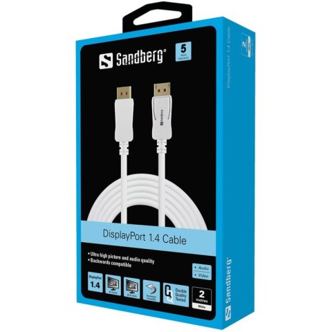 Sandberg DisplayPort 1.4 8K60Hz 2m Sandberg