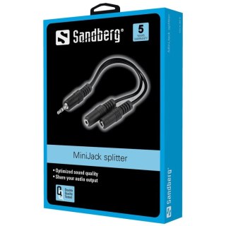 Sandberg MiniJack Splitter 1->2 Sandberg