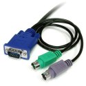 StarTech SVECON6 kabel KVM Czarny 1,8 m StarTech.com