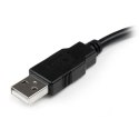 StarTech USBEXTAA6IN kabel USB 0,152 m USB 2.0 USB A Czarny StarTech.com