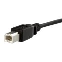 StarTech USBPNLBFBM1 kabel USB 0,3 m USB 2.0 USB B Czarny StarTech.com